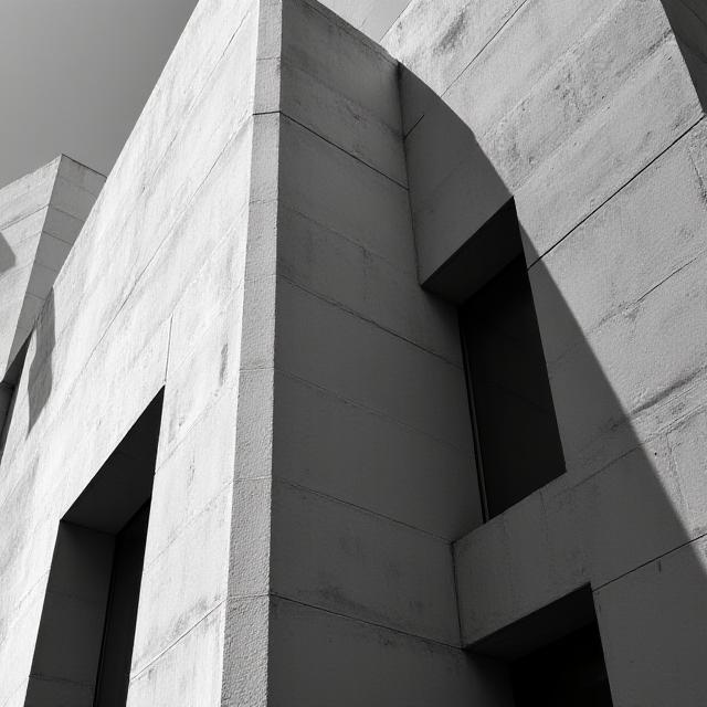 Fachada arquitectónica minimalista en Madrid